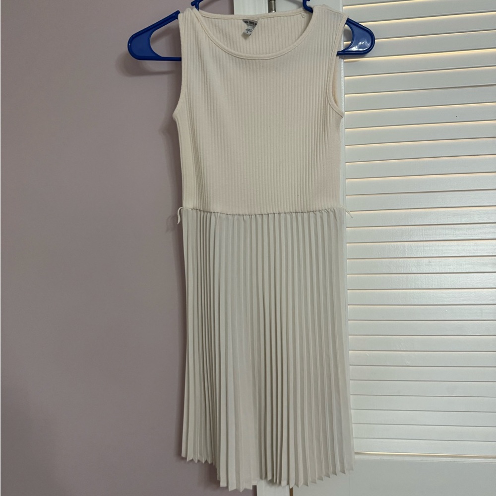 Guess Ribbed Cream Dress